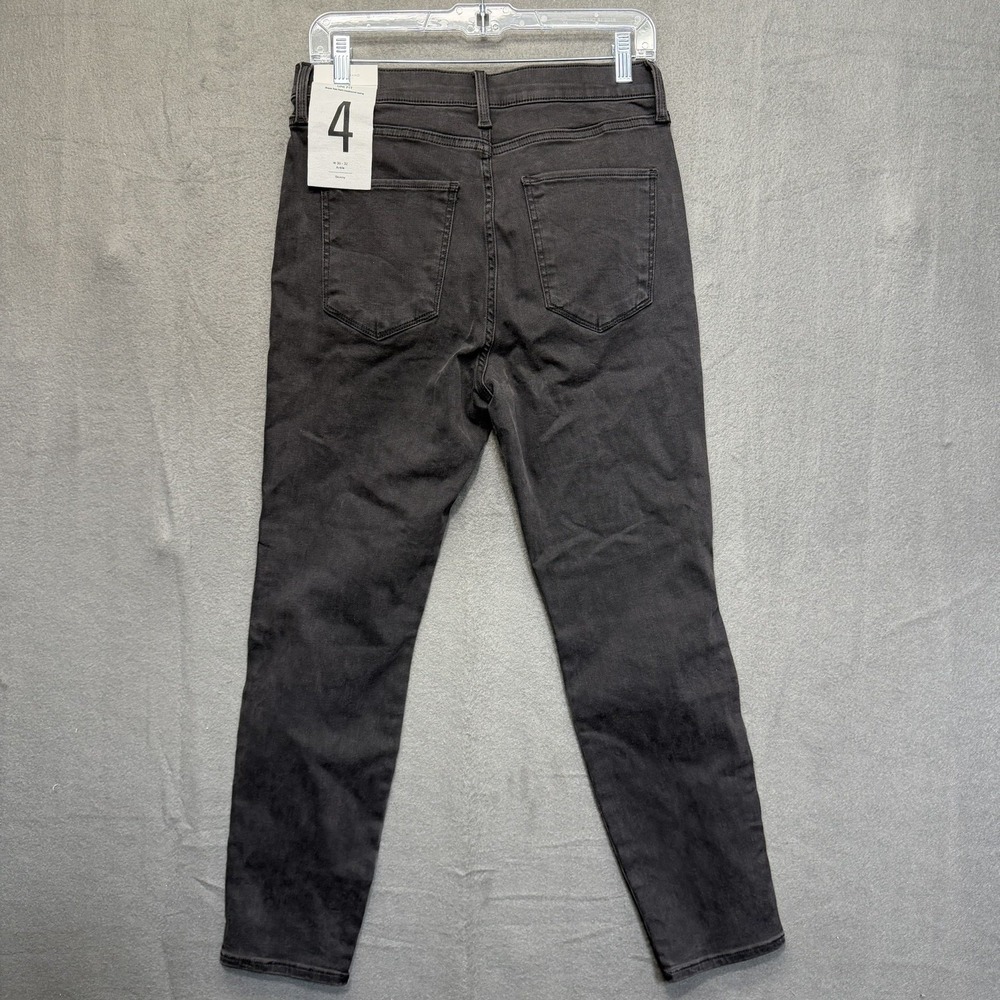 NWT Lucky Brand Uni Fit Ankle Skinny Jeans Women's Size 4 - 30/32 Gray Denim